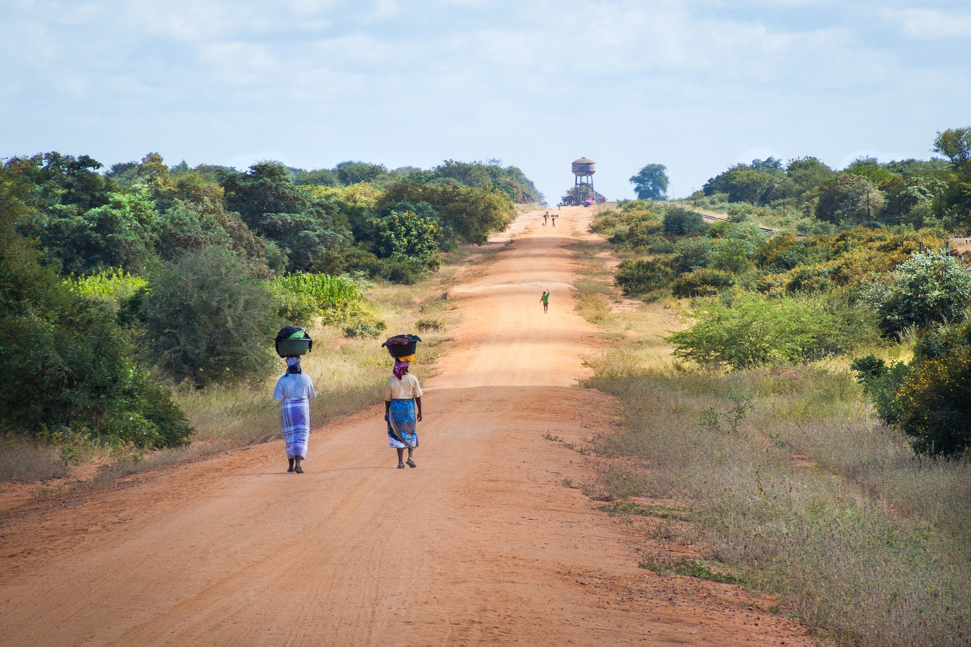 Mozambique roads for drive testing